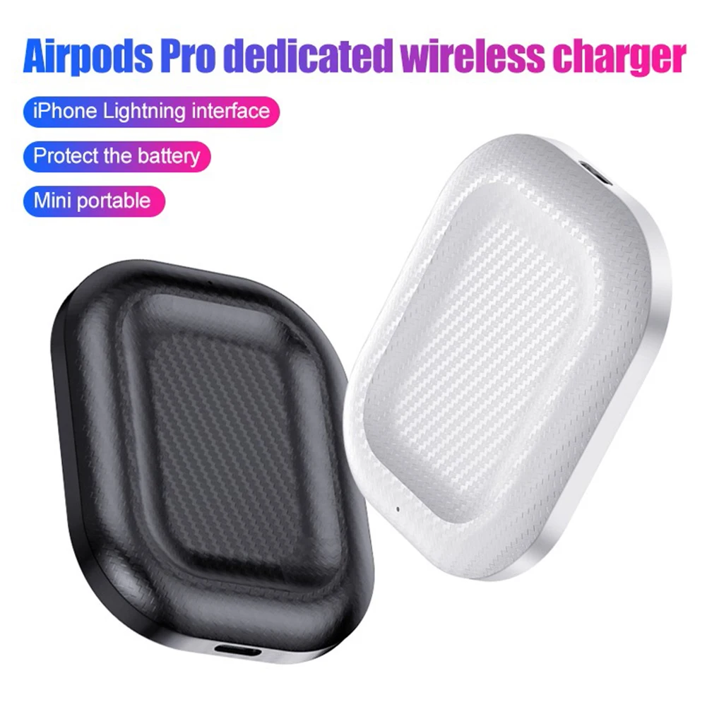 2 в 1 Беспроводное Зарядное устройство Док-станция для Airpods AirPods Pro быстрое