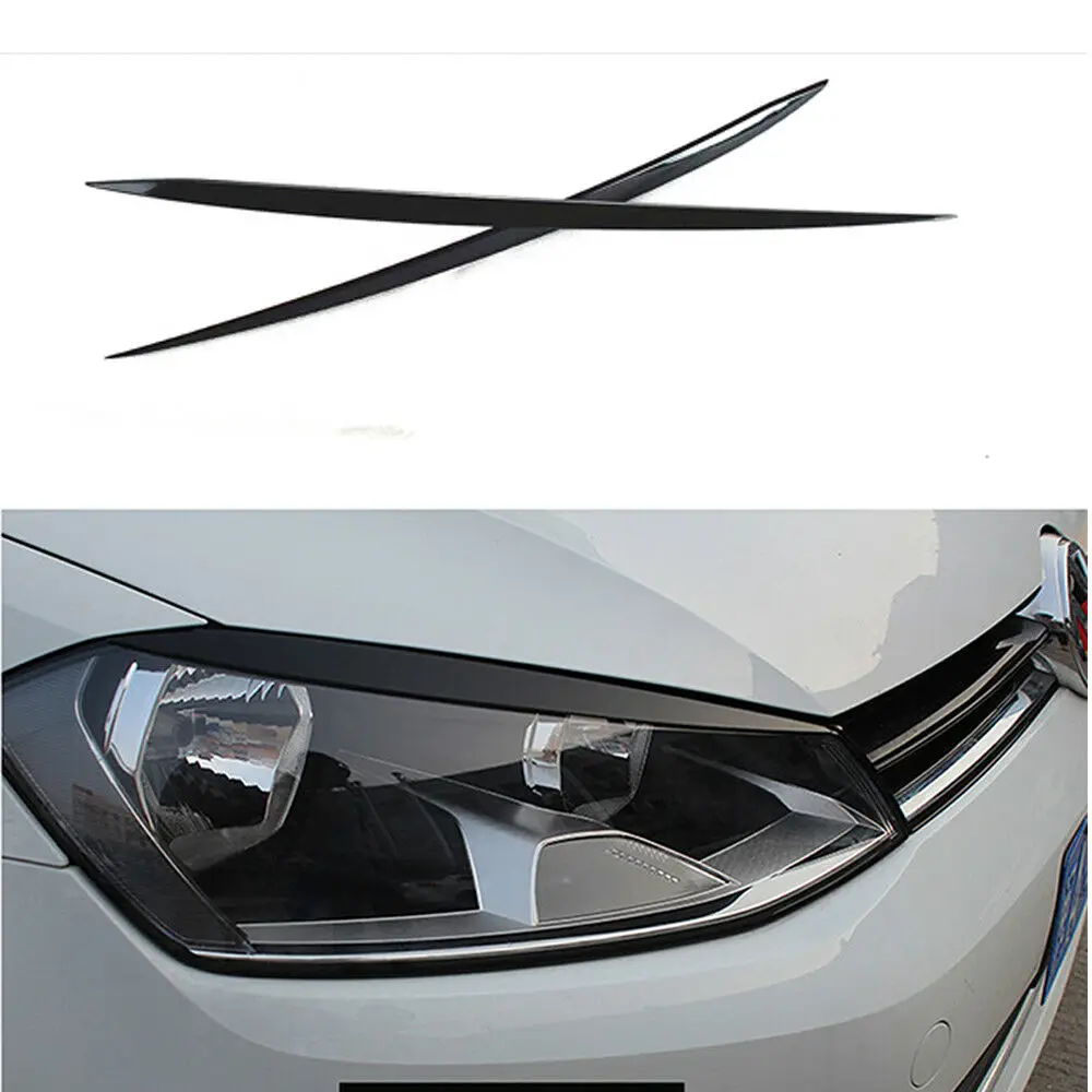 

2 шт., наклейки на переднюю фару автомобиля, для Volkswagen Golf 7