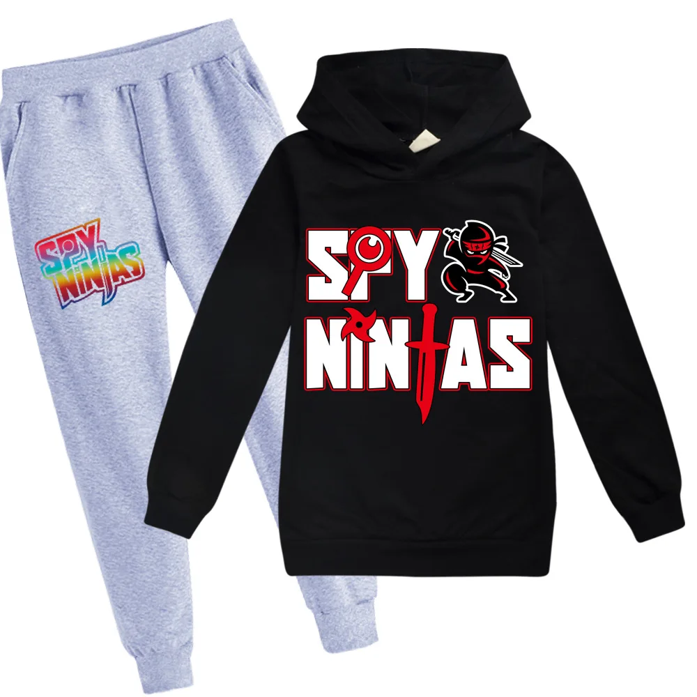 

oy Girl SPY Ninjas Clothing Sets Children Birthday suit Boys Tracksuits Kids SPY Ninjas Sport Suits Hoodies Top+Pants 2-16Y