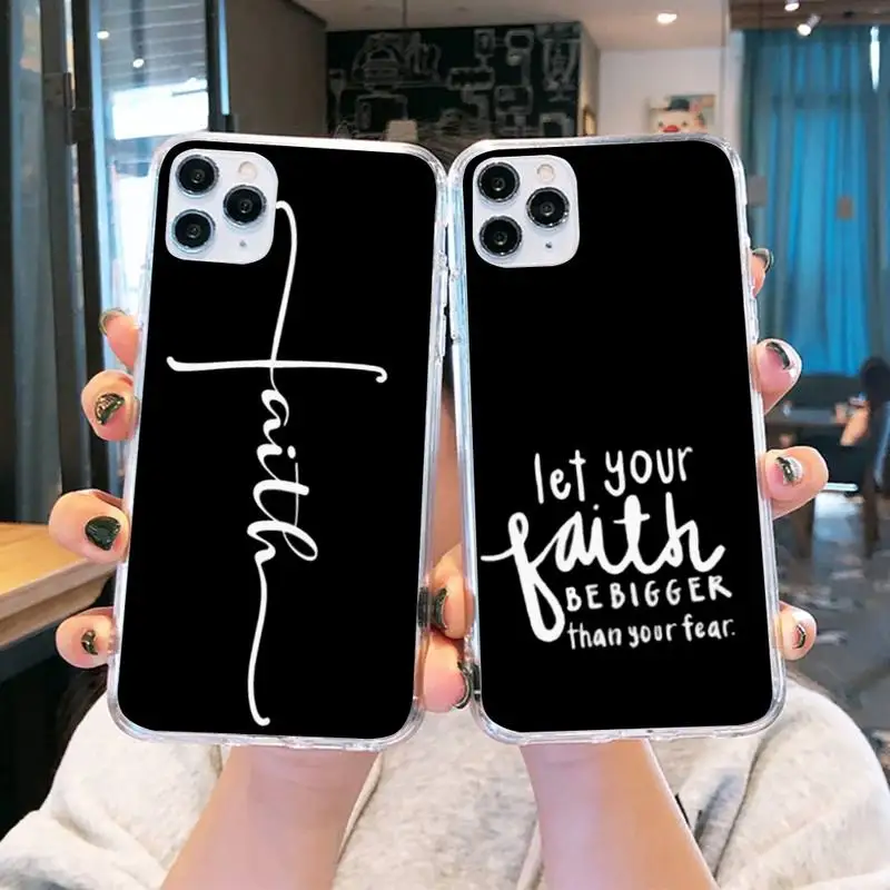 

Jesus Phone Case Transparent soft For iphone 5 5s 5c se 6 6s 7 8 11 12 plus mini x xs xr pro max