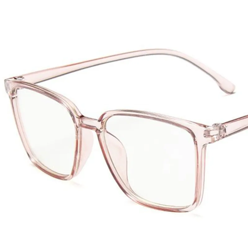 10P Fashion Anti-Blue Glasses Women & Men Optical Eyewear Unisex Rectangle Spectacles Anti-UV Spectacles Simplicity Eyeglasses