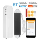 Переключатель для штор Tuya Smart Life с Wi-Fi, для рулонных затворов, жалюзи с питанием от солнечной батареи, с управлением через Bluetooth, работает с Alexa Google Home