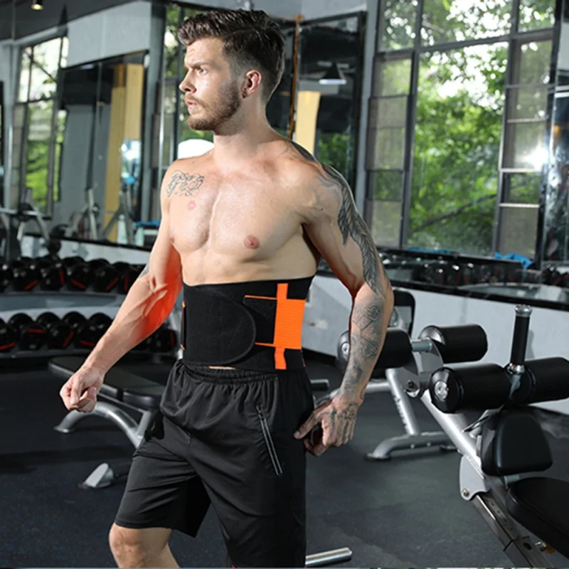 

Exercise Slimming Belt Waist Support Waist Trainer Trimmer Belt Men Women Weight Loss Body Shaper Gym Fitness