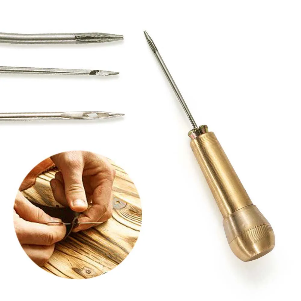 Конусный набор инструментов для ремонта ткани кожи палатки обуви|Швейные иглы| |