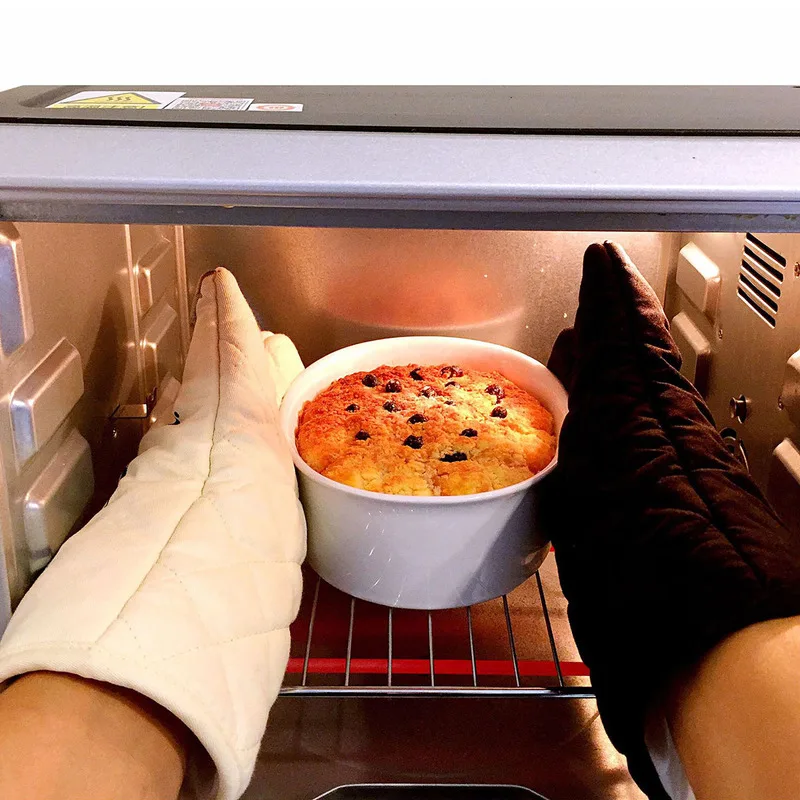 Креативные перчатки для духовки из хлопка микроволновой печи термостойкие