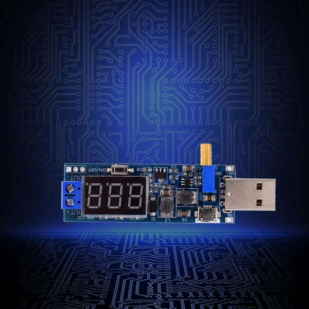 HW-132 DC USB Boost модуль регулятора мощности Настольный питания регулируемый