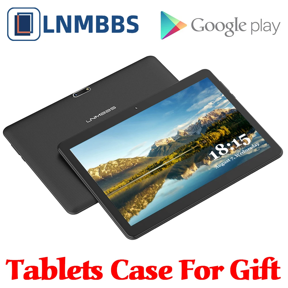 LNMBBS K802 10,1 дюймов планшетный ПК MTK6580 Восьмиядерный Android Планшеты 4 ГБ ОЗУ 64 Гб ПЗУ 1920x1200 IPS Двойная sim-карта телефонный звонок планшет