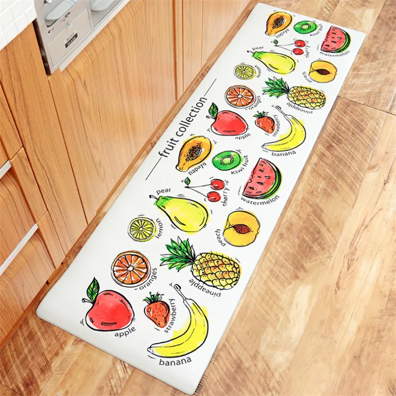 Японский Кухонный коврик водонепроницаемый маслостойкий кухонный ПВХ кожа Анти