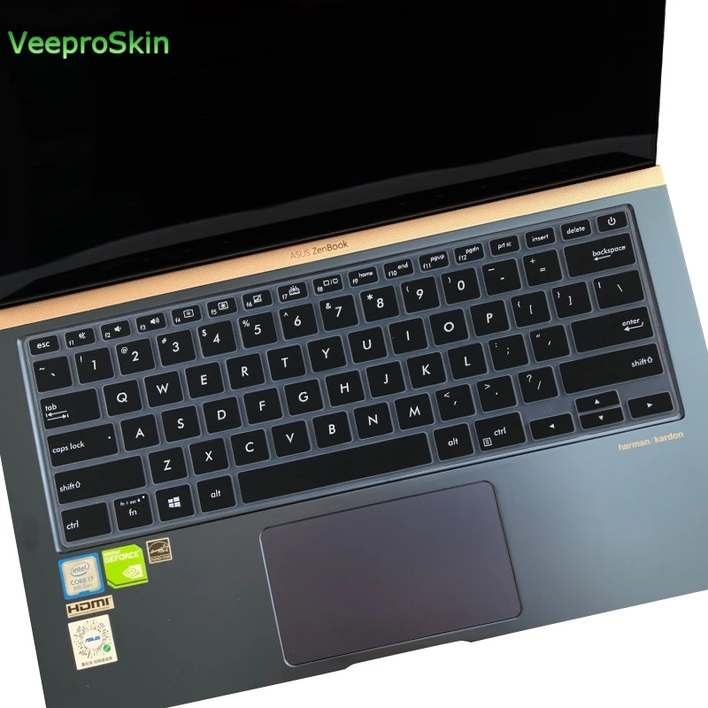Защитная крышка для клавиатуры ноутбука ASUS ZenBook 14 UX434 UX434FL UX434FLC UX431 UX434F UX431FN UX431FA UX392