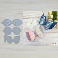 patterned wings bow metal cut dies stencils for scrapbooking stampphoto album decorative embossing diy paper cards