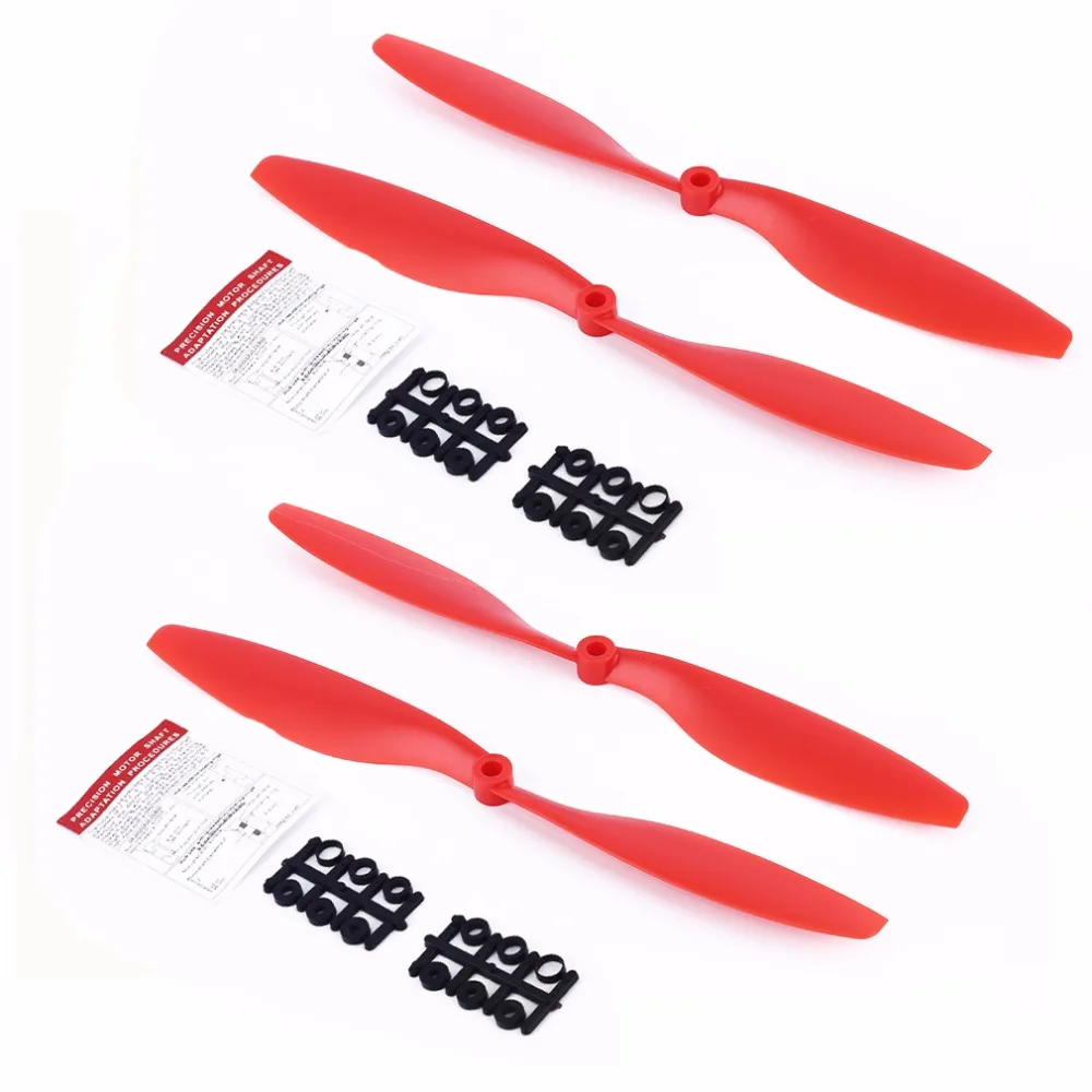 4 шт. 10 &quotBlade 10X45 Blade 1045 Propeller для F450 F550 Drone Rc Запасные детали A2212 KV1000 аксессуары