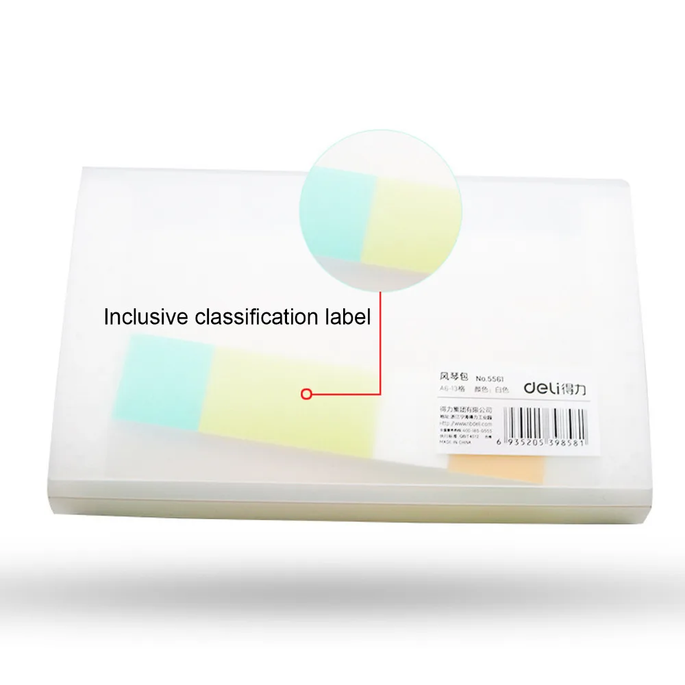 Портативный 13 карманы типа гармошка папка для документов Организатор Офис