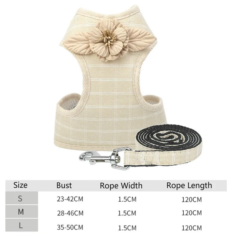 Товары для питомцев поводок собак набор Жилет щенков сетчатый дышащий Удобный