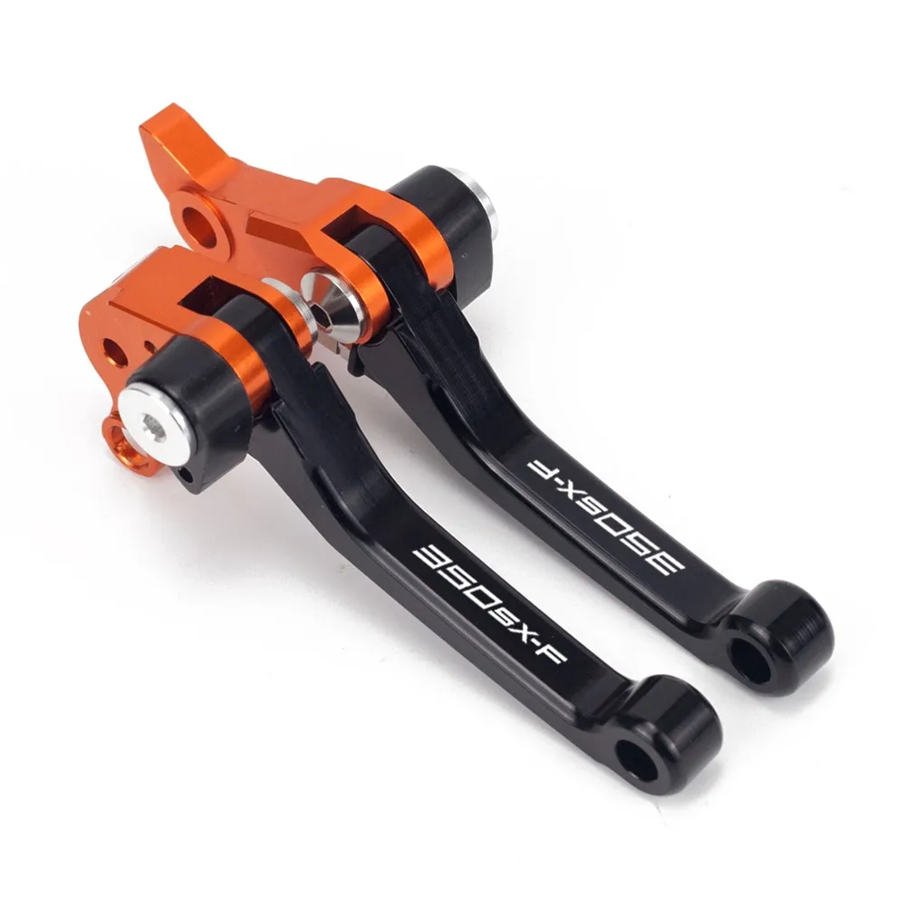 Черный ЧПУ Сводные Байк сцепные рычаги для KTM 350SX-F 350 SX-F - Цвет: Черный