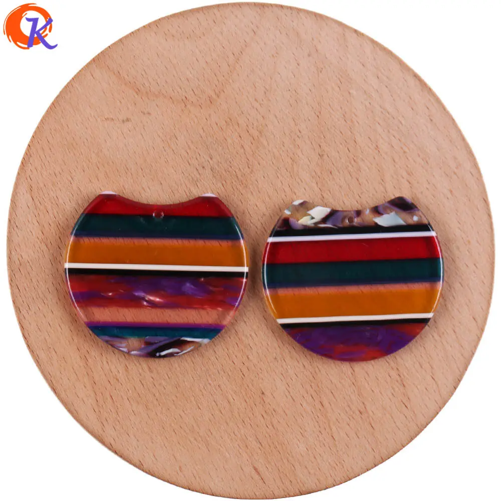 

Cordial Design 50Pcs 33*37MM Jewelry Accessories/Earring Making/Round Shape/Acetic Acid Beads/DIY/Hand Made/Earring Findings