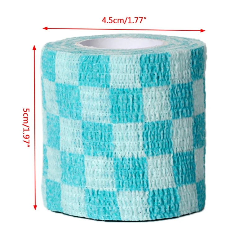 Эластичная самоклеящаяся бандажная лента с принтом дышащая для оказания первой