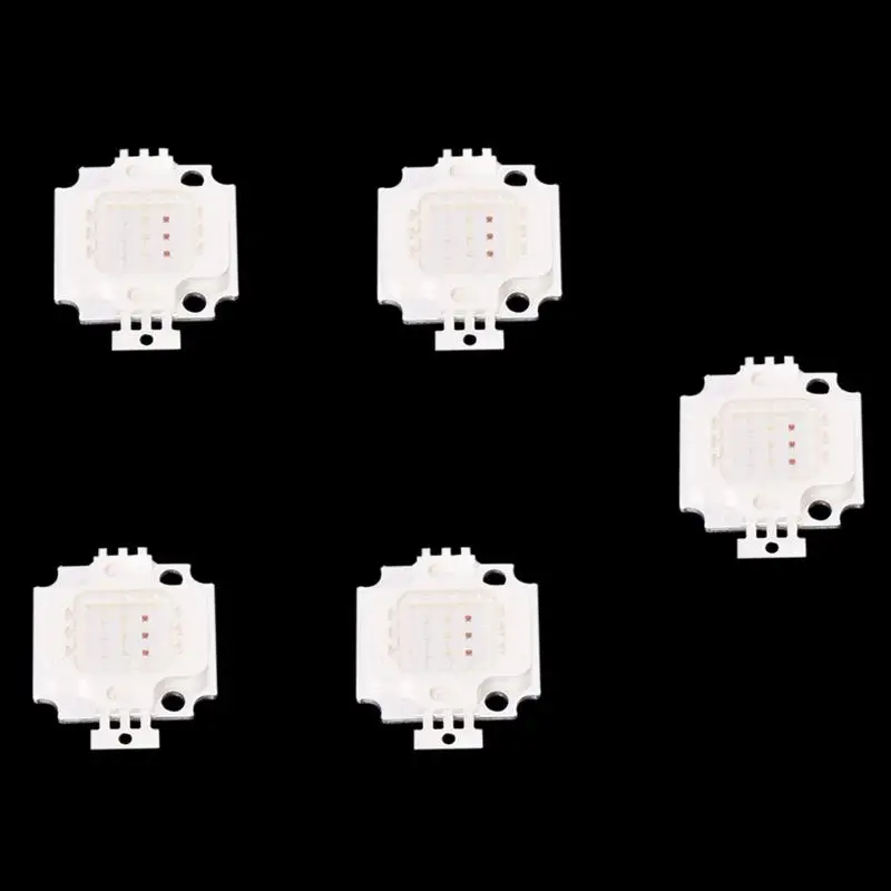 5x10 Вт высокомощный светодиодный RGB чип лампа светильник Точечный DIY | Лампы и