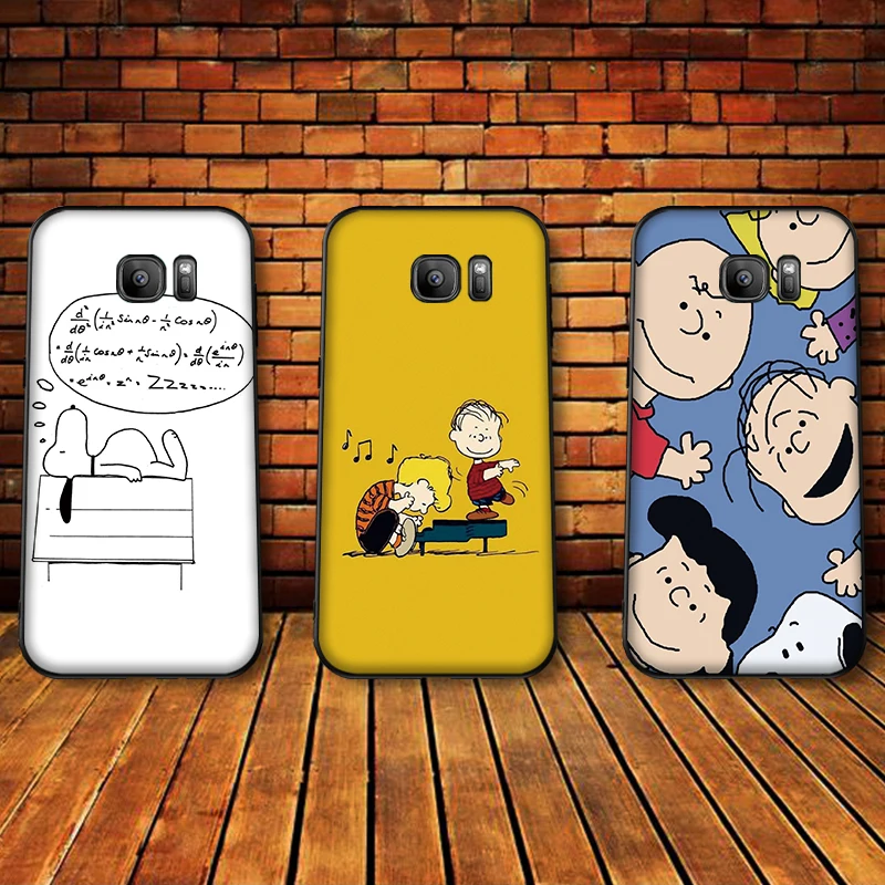 Милый чехол для щенка samsung S6 S7 EDGE S8 S9 PLUS мягкий силиконовый S10 NOTE 8 9 M10 M20 M30 Coque