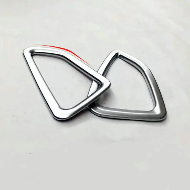 

High Quality stainless steel interior Ring outlet decoration car stickers For Hyundai Tucson 2015 2016 2017 2PCS