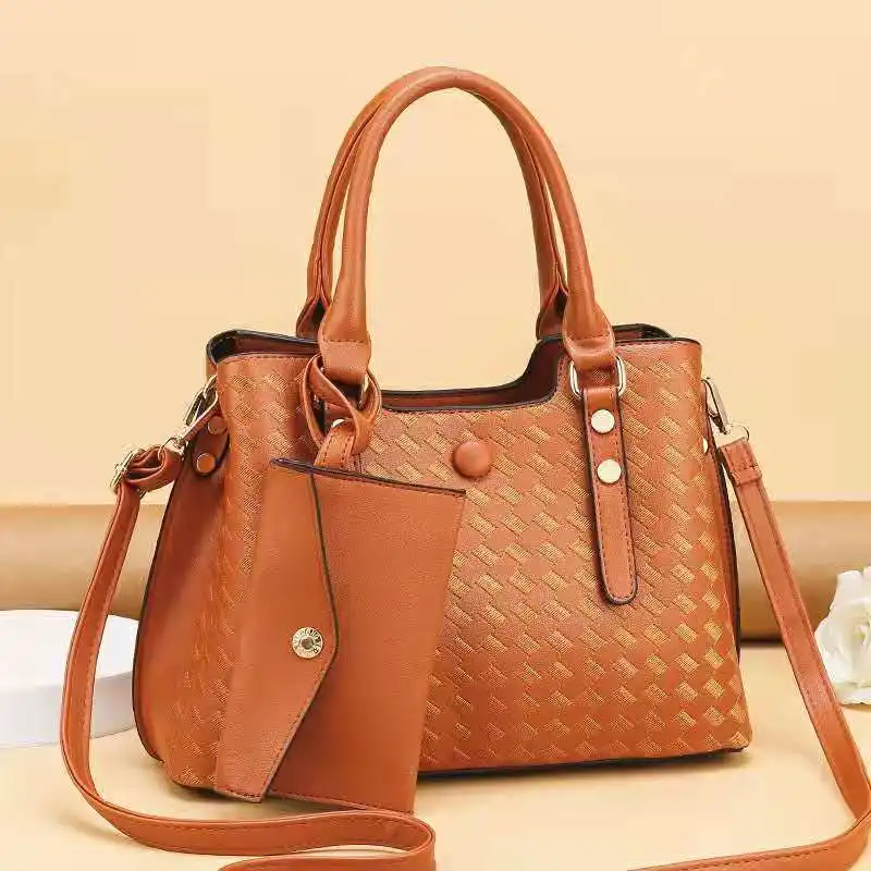 

2021 Fashionable Temperament Women Portable Large Capacity Bag Casual One-shoulder Messenger Bucket Purse Bag Bolsa Feminina Gg