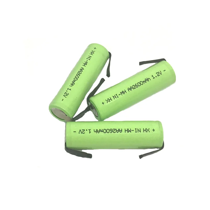Перезаряжаемая батарея 2-20 шт. 2600 в AA мАч никель-металлогидридная Philips green housing