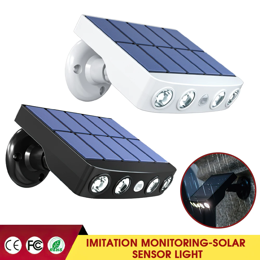 

Powerful Solar Light Outdoor Motion Sensor Waterproof Garden LED Solar Lamp Spotlights For Garden Path Street Led Wall Light