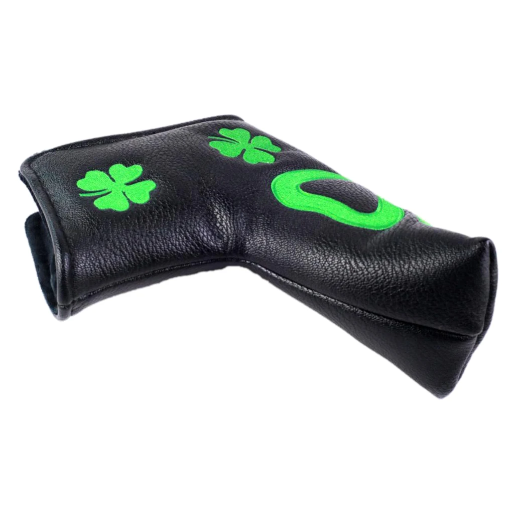 

Clovers Golf Blade Putter Head Cover Headcover Protector Bag for Golf Club