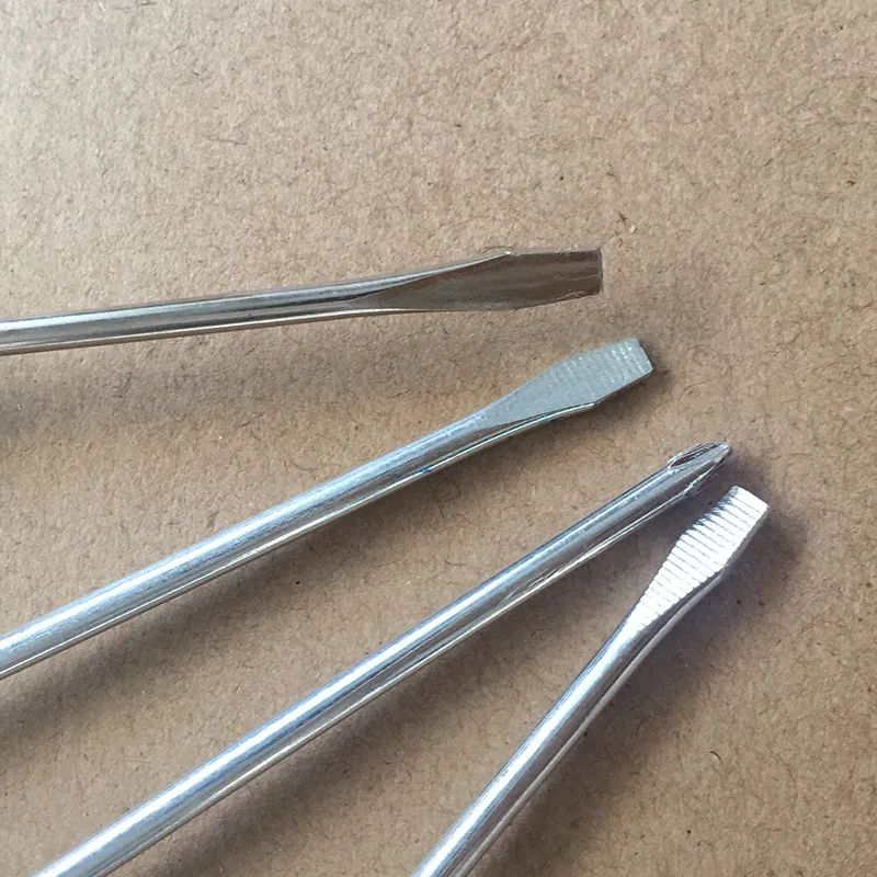 Household Slotted Screwdriver Portable Mini Color Handle Watch Appliance Repair Tool | Инструменты