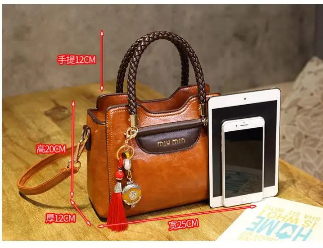 Женская сумка новинка 2020 Сумки из натуральной кожи европейского и американского