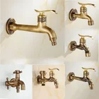 Смесители для ванной в стиле ретро, кран для стиральной машины, медная швабра, удлиняющий смеситель для бассейна, многофункциональный кран для воды для раковины, дома