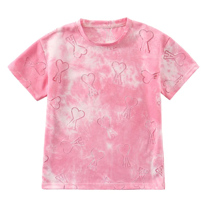 

New Kids Girls Clothes Set Summer Girl Crop Tops T-shirt + Denim shorts 2pcs Girl Outfits Baby Girls Clothing 4 5 710 to 12 year