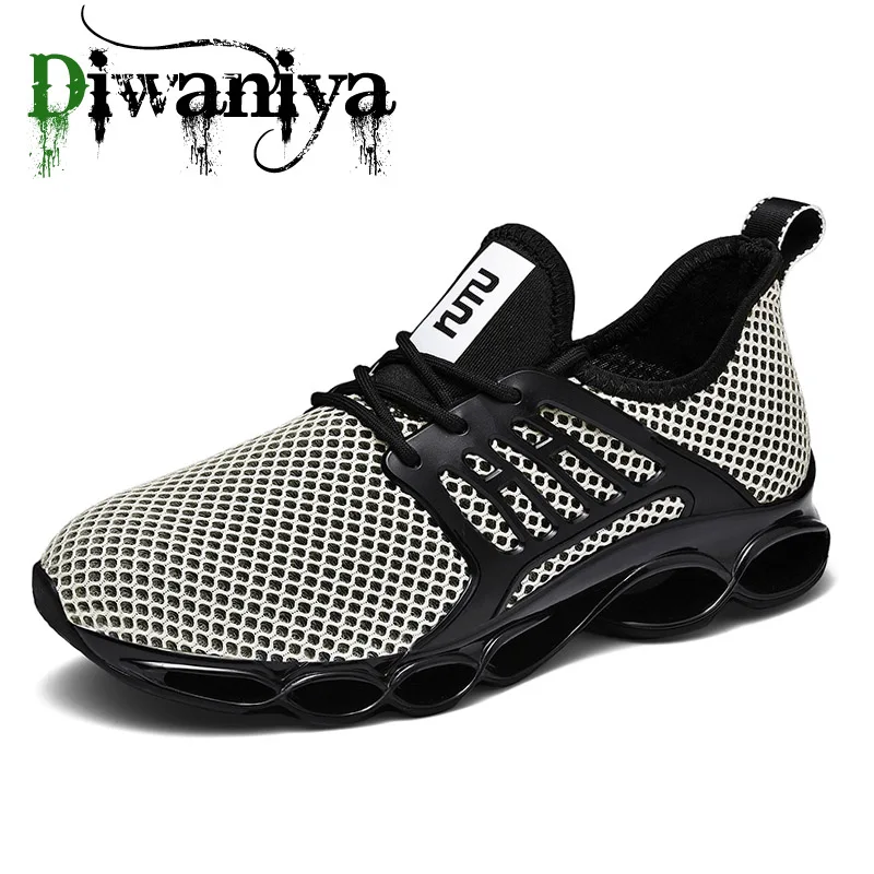 Популярные весенне-осенние мужские кроссовки дышащая Спортивная обувь для улицы