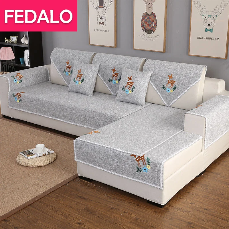 Подушка для дивана всесезонное простое тканевое полотенце гостиной хлопковая и