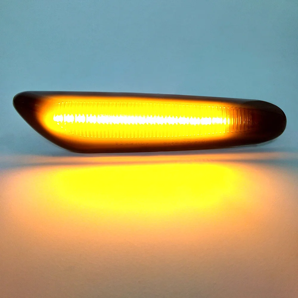 2 шт. желтый течет маркер указатель поворота светильник светодиодный для BMW E81 E82 E83