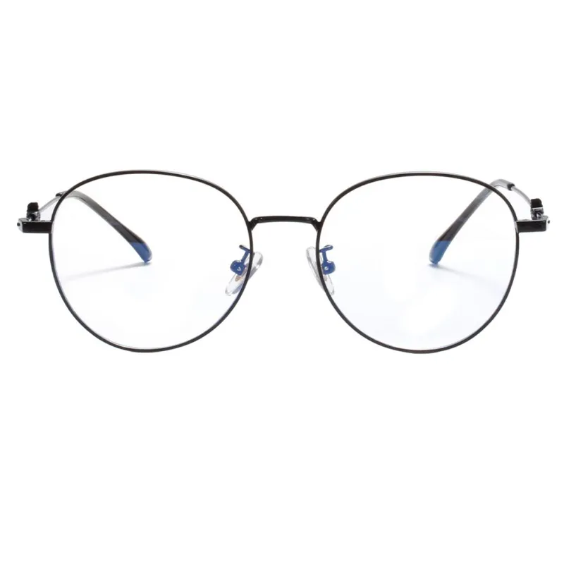 

1 шт., Ретро стиль, анти-синий светильник, оправа для очков, металлические круглые оптические очки, простые очки для мужчин и женщин, унисекс