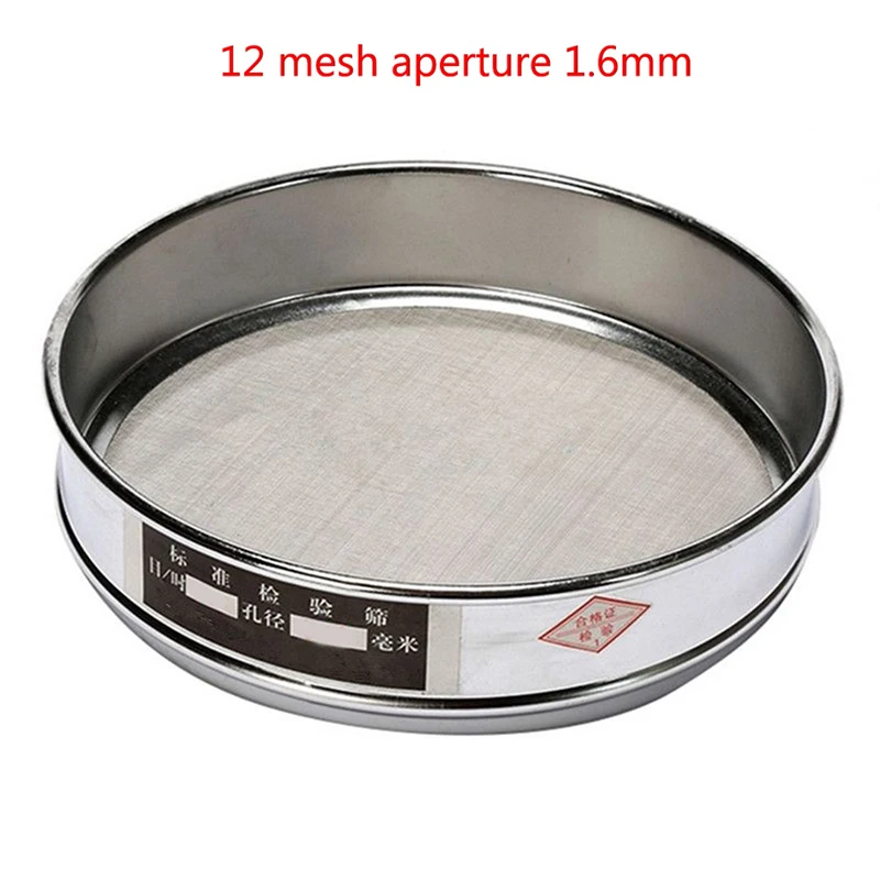 

10-100 Mesh 304 Stainless Steel Chrome Mesh Sieve Sample Inspection Test Sieve
