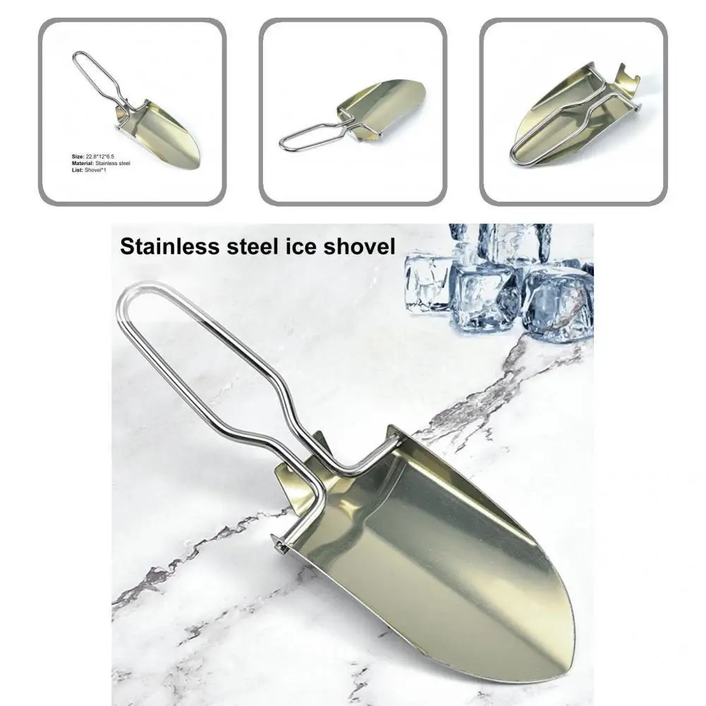 

Портативная Удобная практичная Бытовая мини-лопата для льда для повседневной жизни