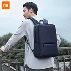Оригинальные Xiaomi Mi Band классический деловой рюкзак 2-го поколения уровень 4 водонепроницаемый 15,6 дюймов ноутбук рюкзак сумка для походов, путешествий,