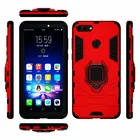 Чехол-держатель для телефона с кольцом на палец для Huawei Y9 2018 Магнитный защитный противоударный чехол для Huawei Y9 2018 Enjoy 8 Plus FLA-LX1