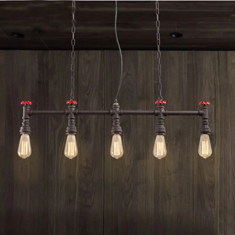 Американский винтажный подвесной светильник в стиле индастриал освещение лофт
