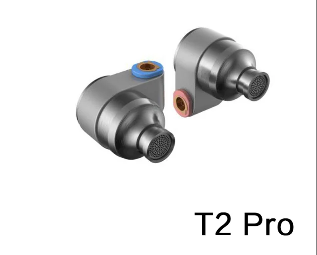 Олово HIFI Олово T2/T2 Pro 3,5 мм в ухо наушник двойной динамический привод HIFI наушники бас DJ металлические наушники MMCX съемная гарнитура
