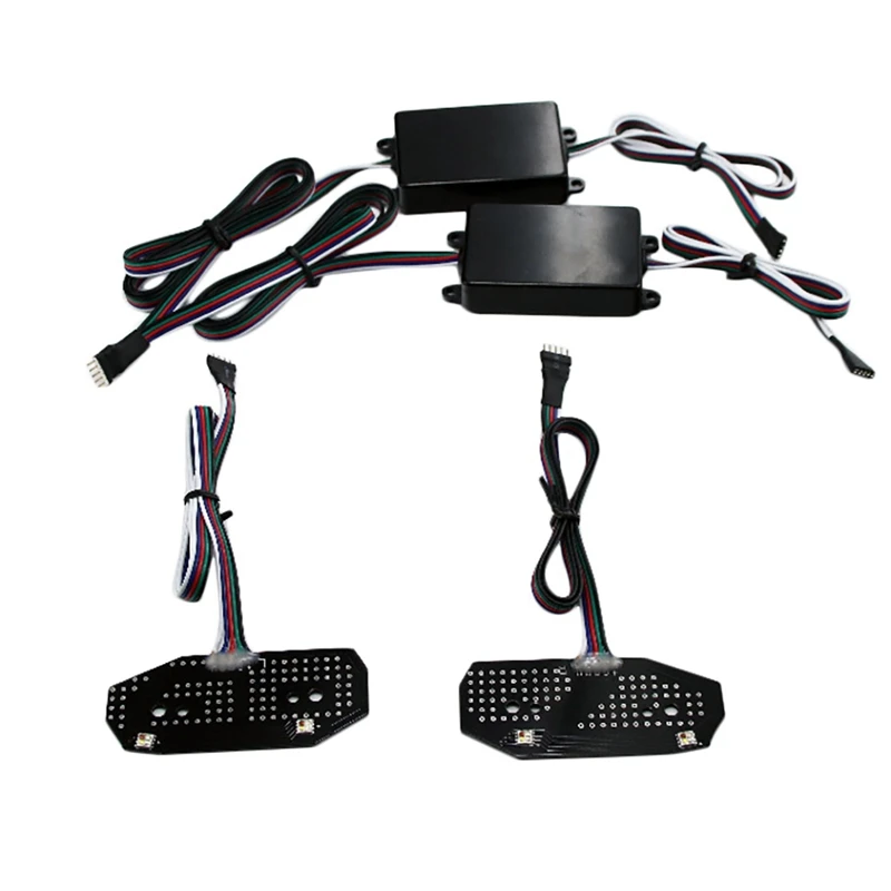 

for Ford Mustang 2013 2014 Remote Control RGBW Multicolor LED DRL Daytime Running Light Board Lighting Kit Car Styling