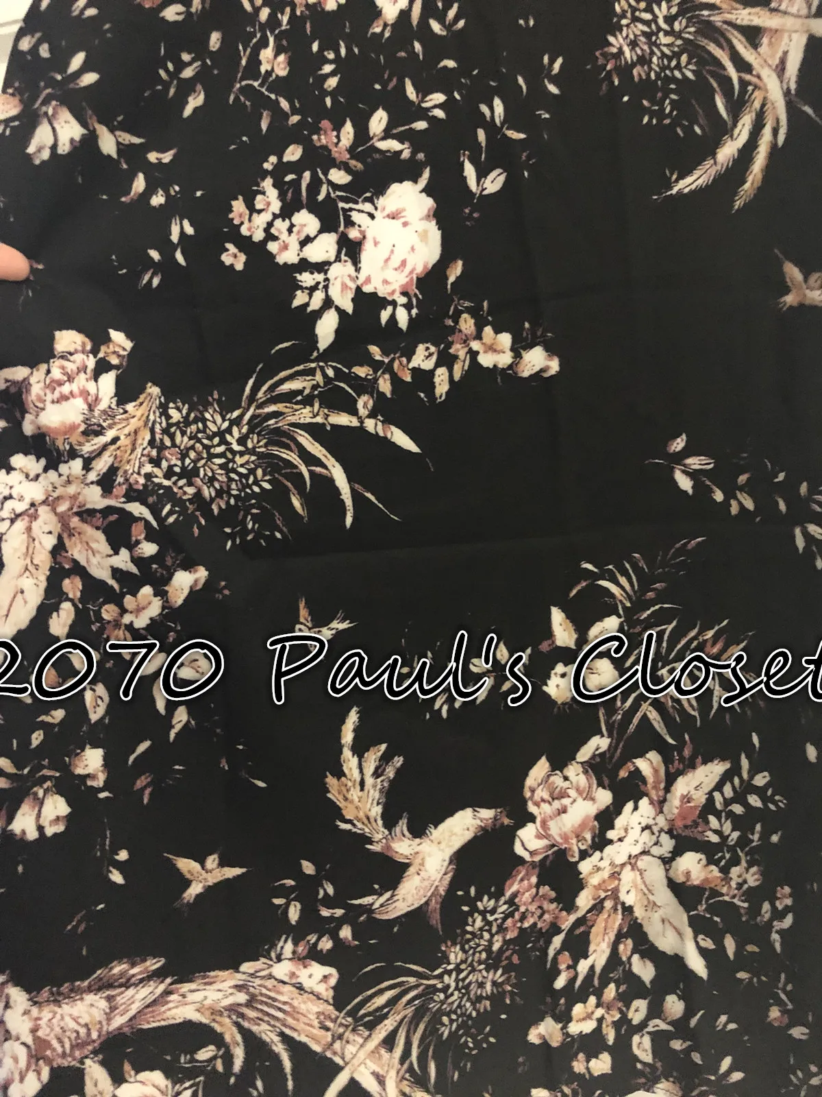 Женское шелковое платье из жоржета с оборками длинными рукавами | Женская одежда