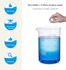 10 шт. концентрированный супер обычный очиститель таблетки конденсаторный шипучий таблетки стеклоочиститель для лобового стекла автомобиля TSLM1