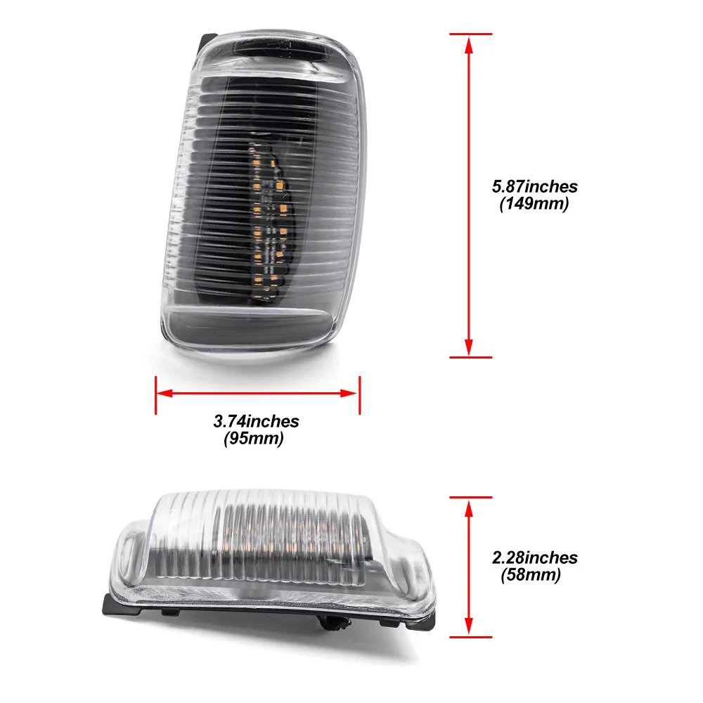 

Подходит для Ford Transit MK8 MKVIII 2014-2023 2024 2025 светодиодный индикатор указателя поворота зеркала заднего вида OEM: BK3113B381AB 1847387