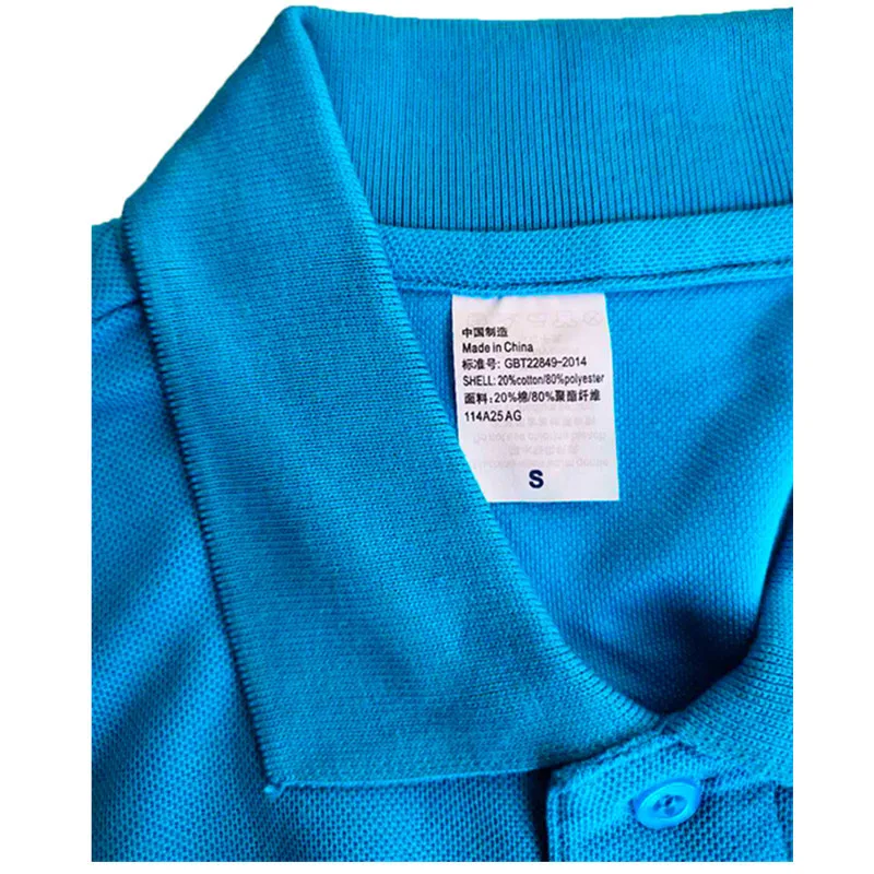 

Summer Short Sleeve Cotton Polo Shirt Men Fashion Lapel Slim Solid Color Business Men's Clothing Factory Staff Workwear 3XL