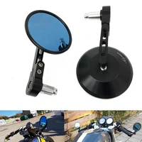 universal 78 22mm motorcycle handlebar side mirror cnc aluminum alloy for kawasaki ninja 500r ex500 650r er 6f er 6n zx9r