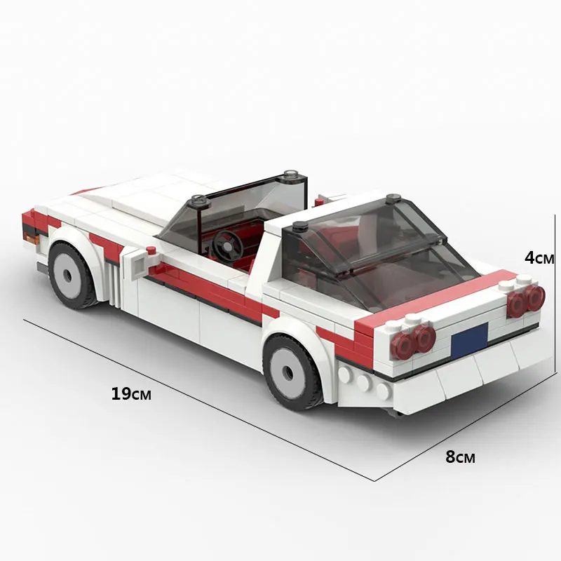 

Modular A-Team GMC Vandura Van Car Model Building Blocks Corvetted C4 Bricks Toys Educational Christmas children's toys gifts