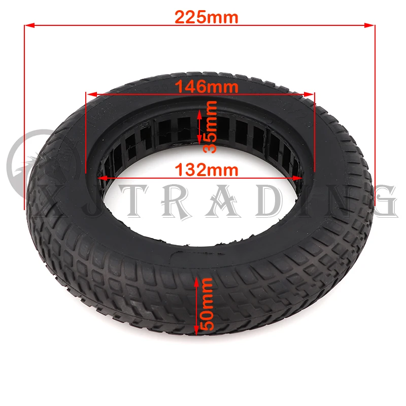 

10 Inch 10x2.0/2.5 Electric Scooter Tire For Electric scooter 10x2/10x2.5 Solid Tire Rubber Wheels Tyre