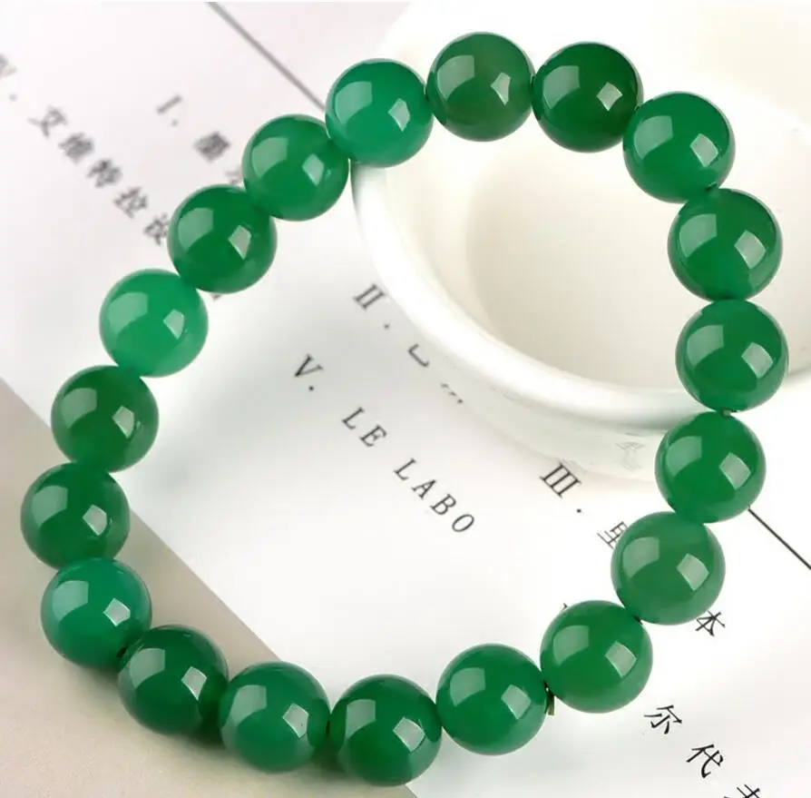 Ювелирные изделия Бесплатная доставка красивые ювелирные китайский 8 мм зеленый